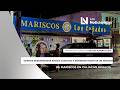 Sujetos desconocidos rocían gasolina e incendian parte de un negocio de mariscos en Culiacán,Sinaloa