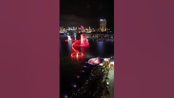 Một công trình nhạc nước tuyệt đẹp tại Halong Bay  ##HaloBay #daiphunnuoc  #waterfountain #nhacnuoc