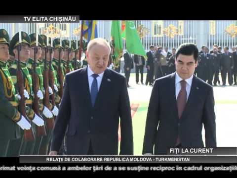 Relații De Colaborare Republica Moldova Turkmenistan Youtube