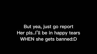 Lets Stop She Needs To Get Banned