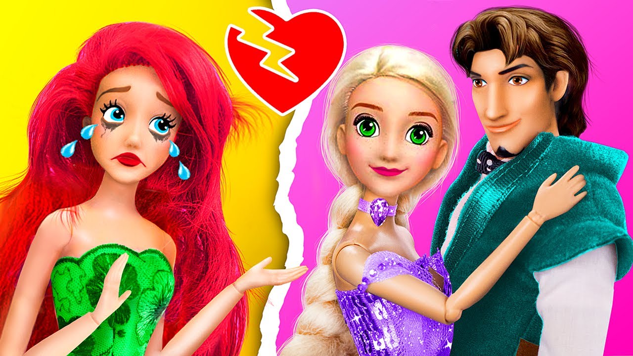 12 DIY Disney Princesses Hacks and Crafts / Valentine's Day - YouTube