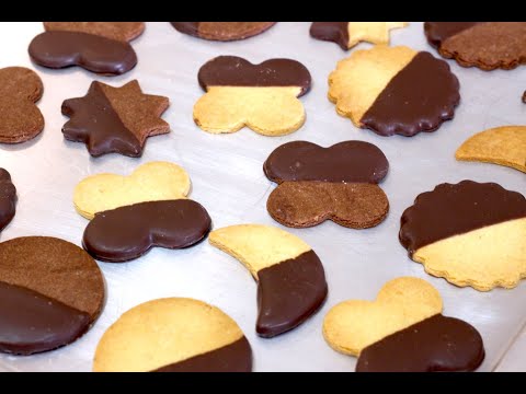 Vídeo: Como Fazer Biscoitos De Chocolate Em Forma De Lua Crescente