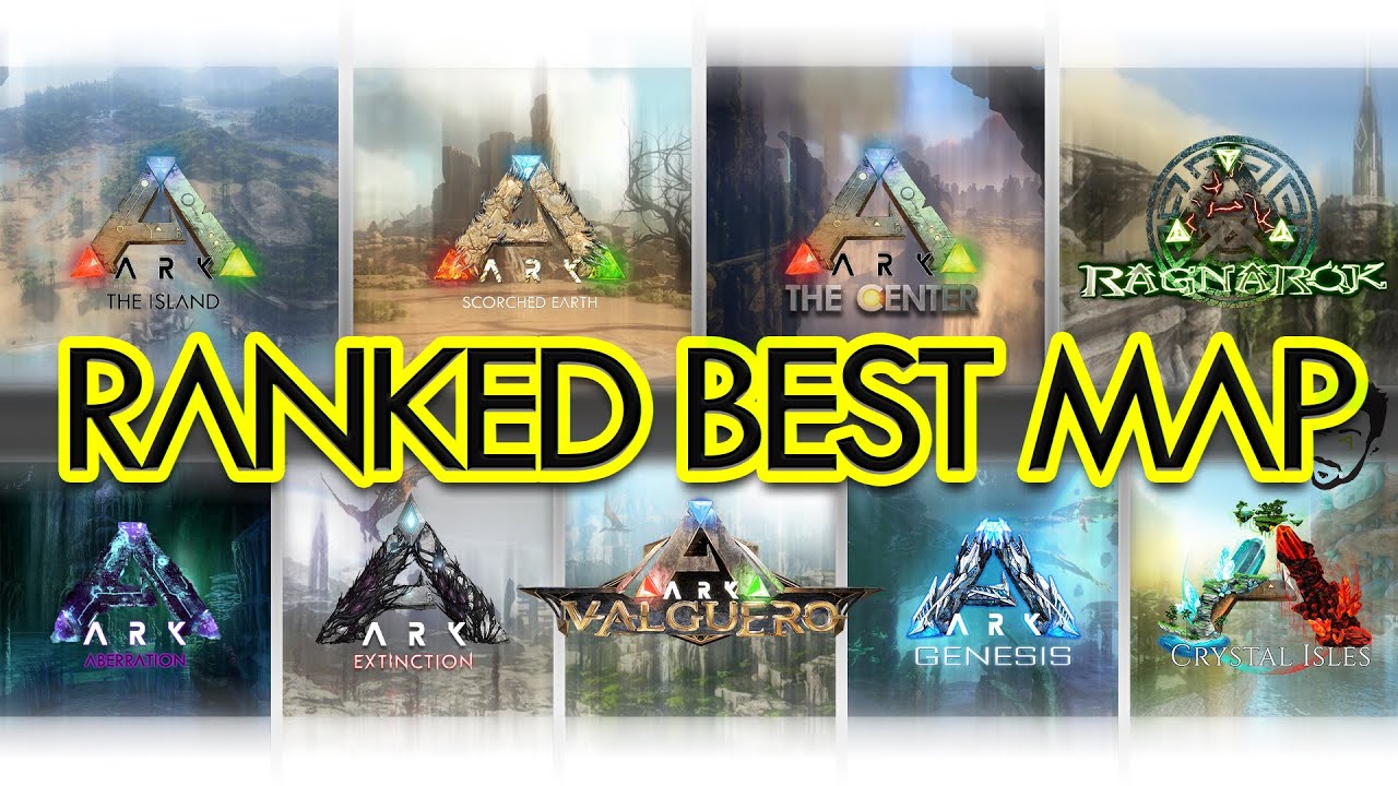 Ark Maps Ranked Worst To Best Community Voted Youtube