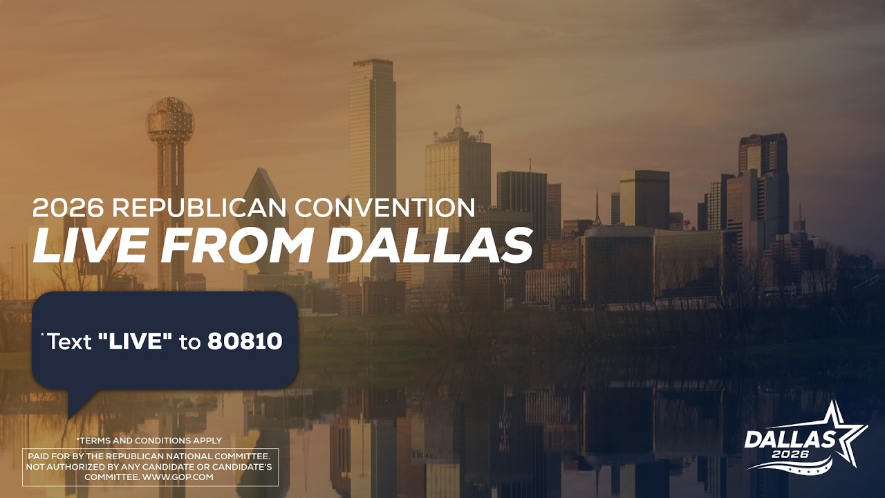 LIVE: Night 1 of the 2026 Republican Convention