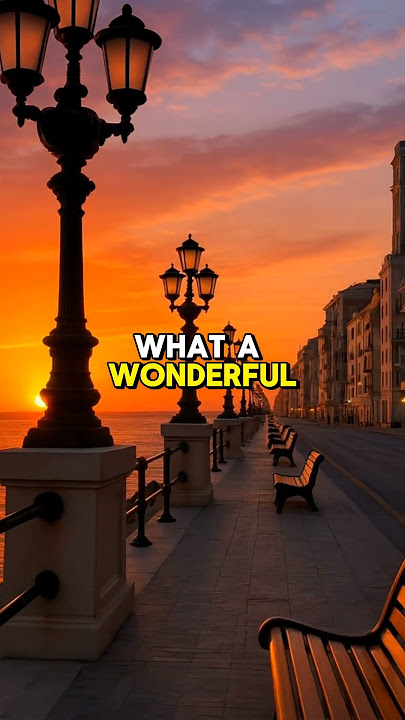 What a Wonderful World - Louis Armstrong #whatawonderfulworld #louisarmstrong #lyricvideo #lyrics