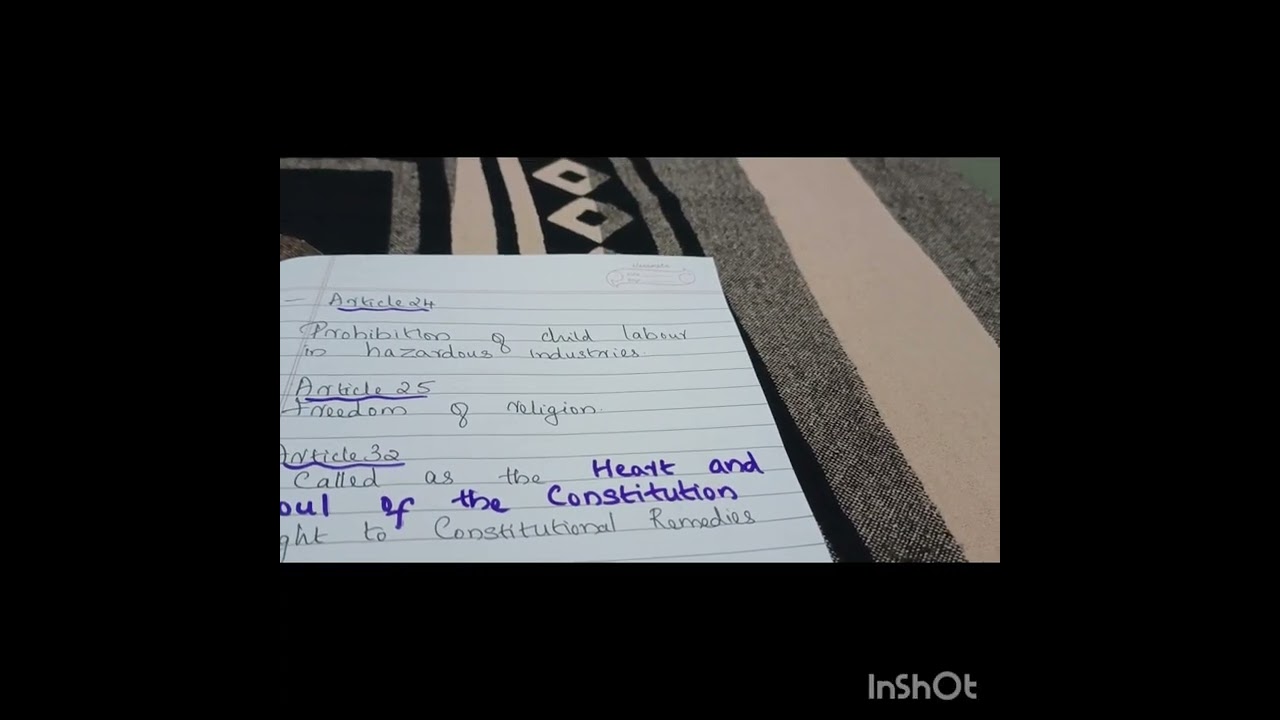 My Fundamental Rights (Oh no) Our Fundamental Rights 