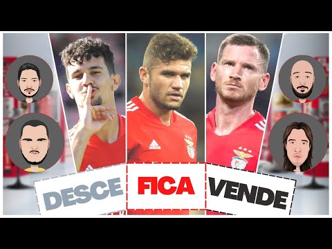 Quais os centrais que devem ficar no plantel do Benfica?