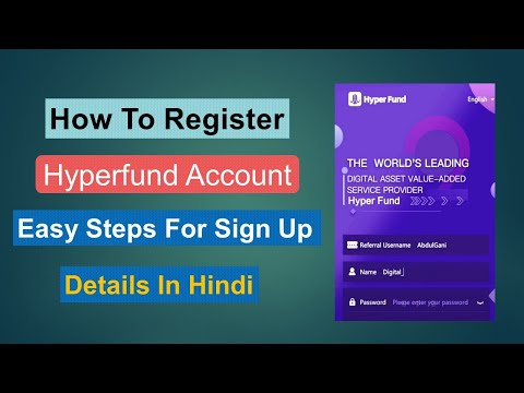 How To Register Hyperfund Account | Tutorial Video For Hyperfund Sign Up