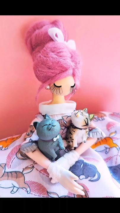 Багаж для Мисс Китти. Полный набор. #doll #handmade - YouTube