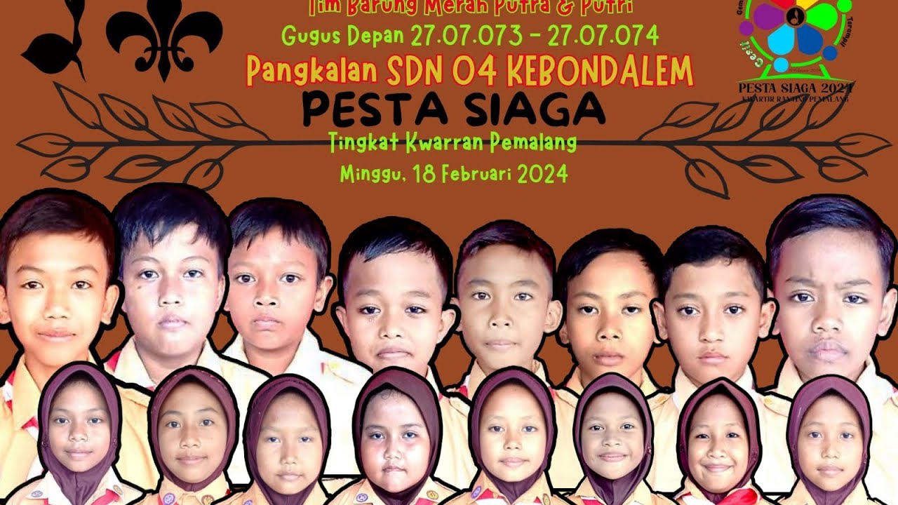 Tari BAROLANG (Baritan Asem Doyong Pemalang) Tari Kreasi dari SDN 04 Kebondalem Kabupaten Pemalalang