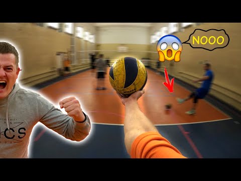 Волейбол от первого лица | ЛУЧШИЕ МОМЕНТЫ | VOLLEYBALL FIRST PERSON | BEST MOMENTS