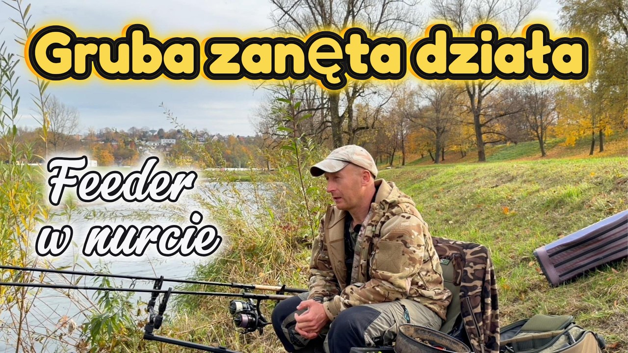 Gruba Zanęta , Waftersy i Rzeka ! Klenie Reagują Od Razu !