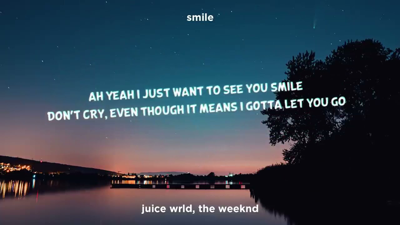 Juice WRLD  Smile Clean  Lyrics ft The Weekend