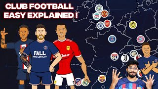 How Club Football Works 2022 Club Football Laligapremier League Ucl Kaise Kaam Karta Hai ?