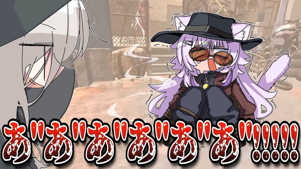 【手描き】脱いでたら撃たれたおかゆ【/猫又おかゆ/常闇トワ/獅白ぼたん/ホロライブ/切り抜き/切り抜き漫画/ホロライブ切り抜き】