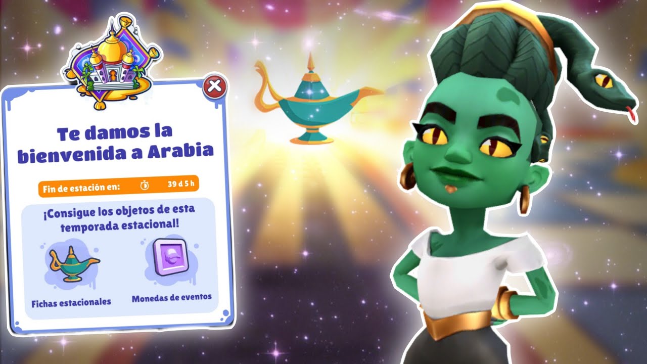 MOIRA VISITS US IN ARABIA - SUBWAY SURFERS 3.7.2