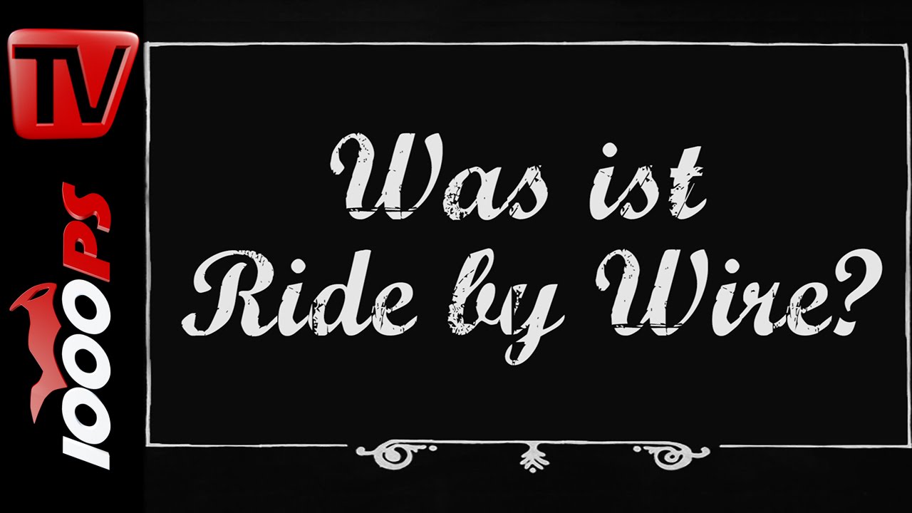 Was ist Ride by Wire? - Motorrad Lexikon