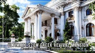 Ultimate 20M Greek Revival Mansion Classical Elegance Modern Luxury