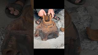 Massive Wheel Hub Failure Repaired by Experts #engineering #machine #repair