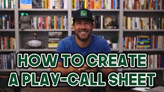 How to Create a PlayCall Sheet