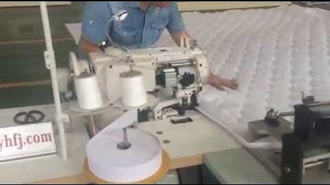 QBBBJ-2000 Quilt edge Trimming Overlock Machine ,Trimming Bordering Machine With Worktable