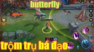 Liên Quân Mobile _ Gặp Team Quá Yêu Không Thể Đấu Lại | Butterfly Lạnh Lùng Trộm Trụ Ai Cũng Bất Ngờ
