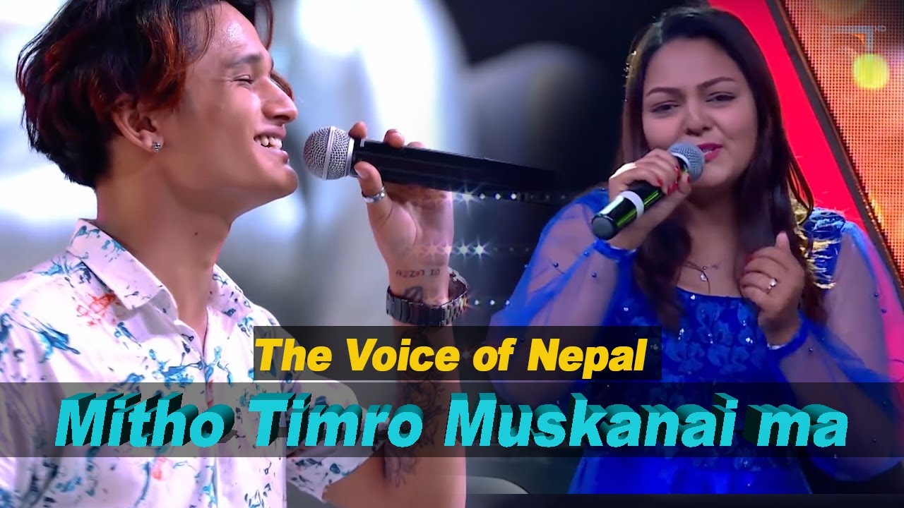      Sarara hawama maan kholi  The Voice of Nepal Mitho timro muskaima