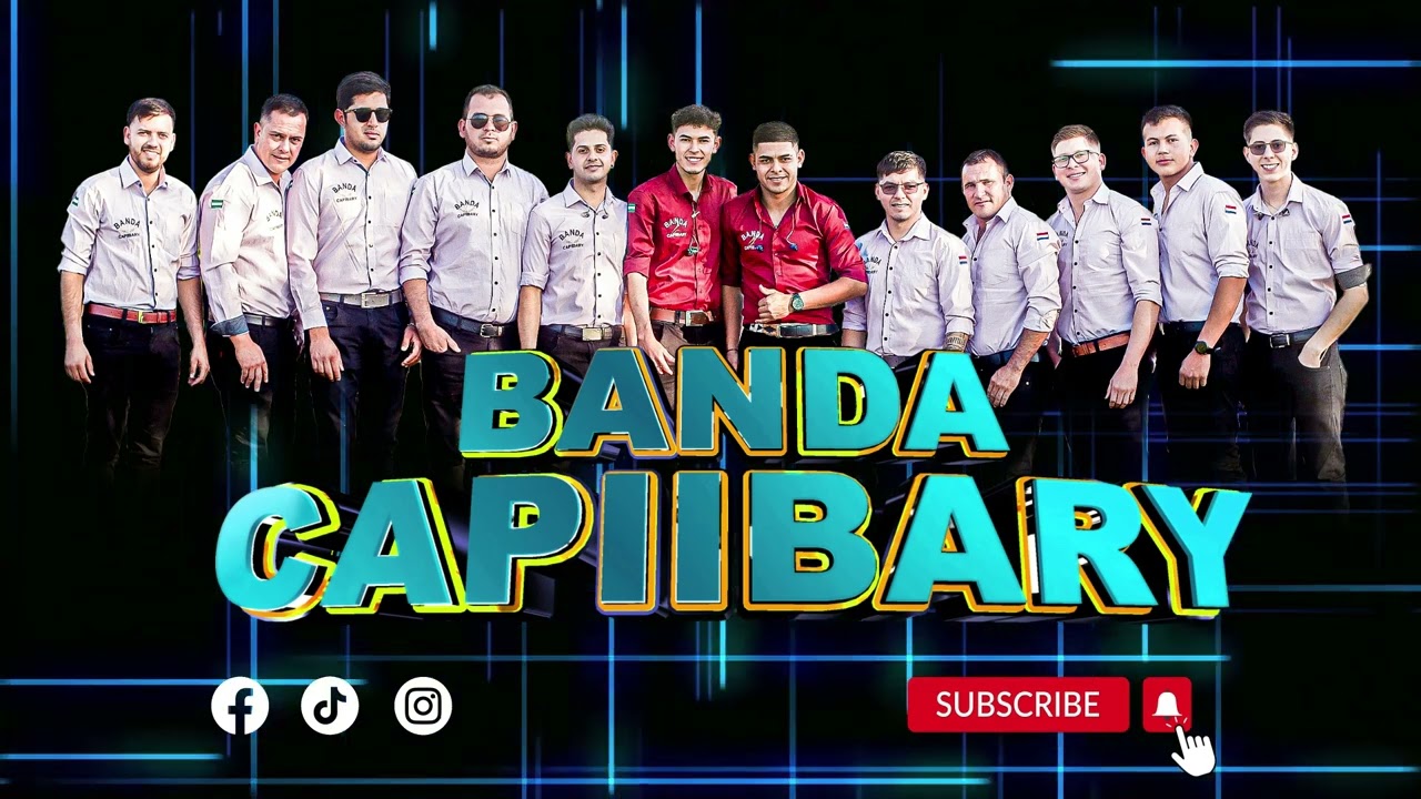 Banda Capiibary - Enganchados nuevos Tropicales, Vallenatos, etc...(En vivore)
