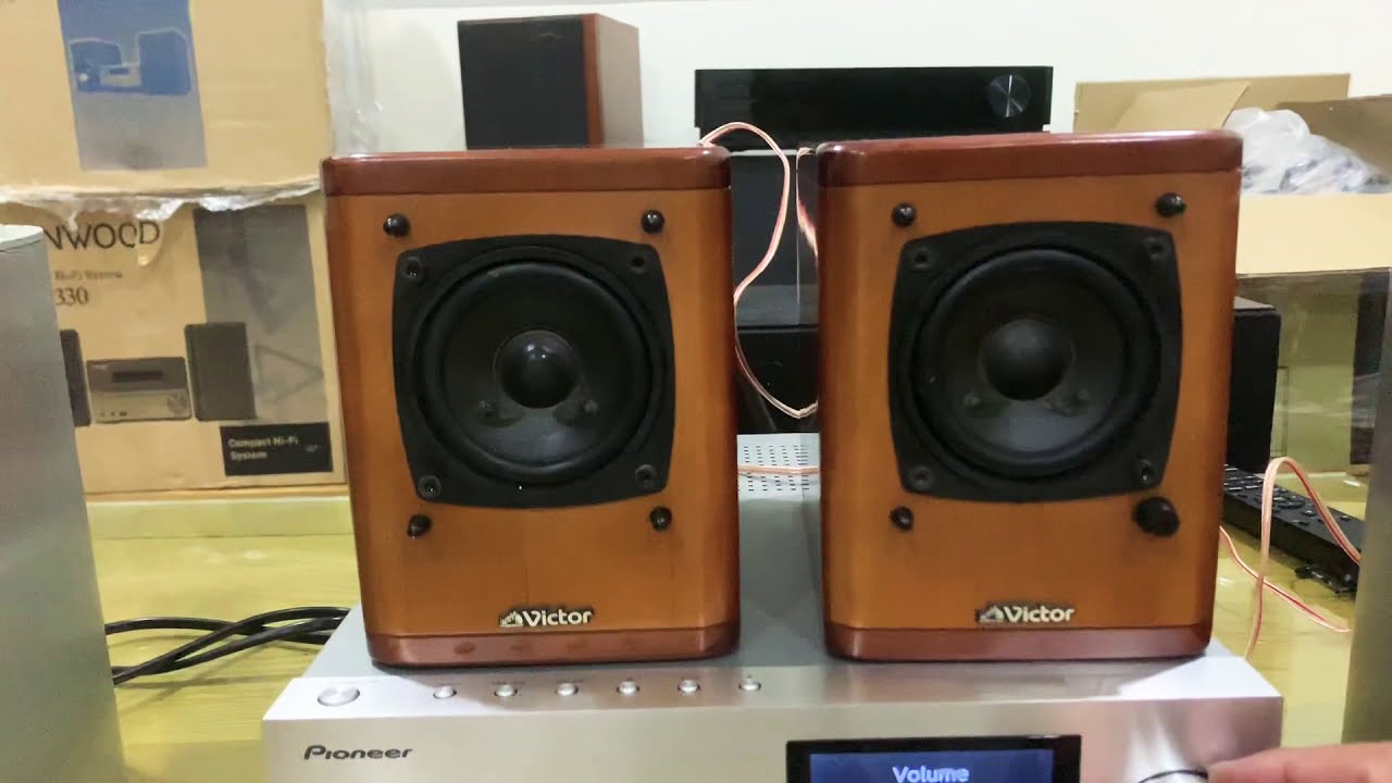 Test cặp loa made in japan Victor Fs1 - YouTube