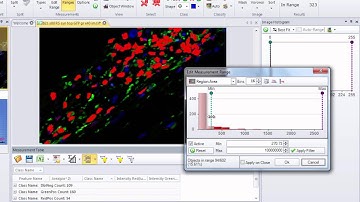 Measuring colour intensities