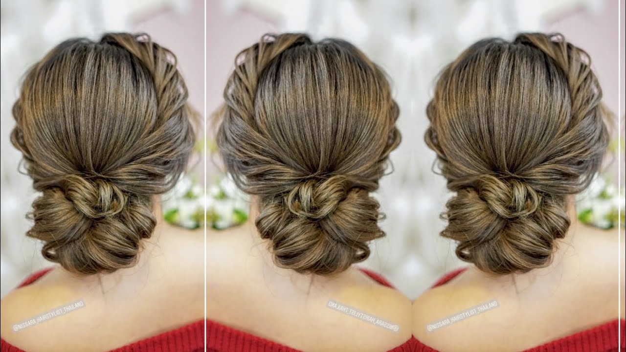 #Easy #Hair #Gorgeous #Wedding  #Hairstyles #Updo #Messy #Curl  #braids #tutorial #hairdo #bride
