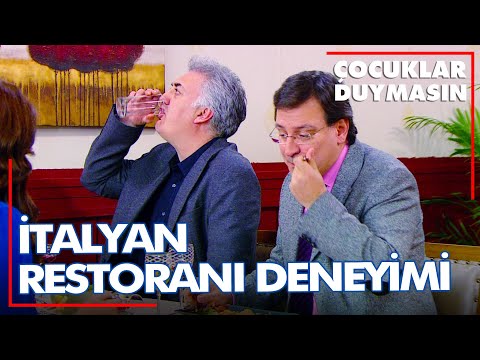 Haluk İtalyan restoranına giderse... - Çocuklar Duymasın 82. Bölüm