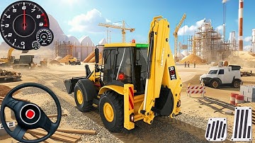 Real Excavator Construction Simulator 3D – Heavy Machine Driving Game (Android Gameplay)