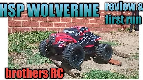 HSP wolverine monster truck review 1/10 scale RTR brushed system under $200