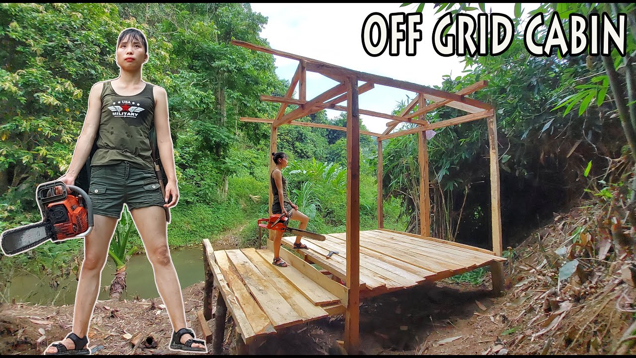 Ana Bushcraft Building an Off Grid Cabin using Free Pallet Wood (p1) | OFF GRID LIVING E.p10 Ana Bushcraft Building an Off Grid Cabin using Free Pallet Wood (p1) | OFF GRID LIVING E.p10