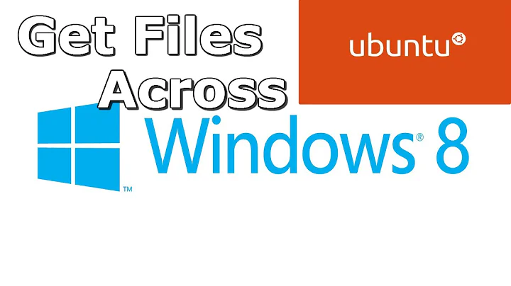 How to Get Files Across a Dual Boot - Windows and Ubuntu