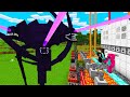 WITHER STORM vs LEGVÉDETTEBB TITKOS HÁZ! - Minecraft