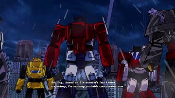 Transformers Devastation Walkthrough - Fighting On The Bridge (HD)