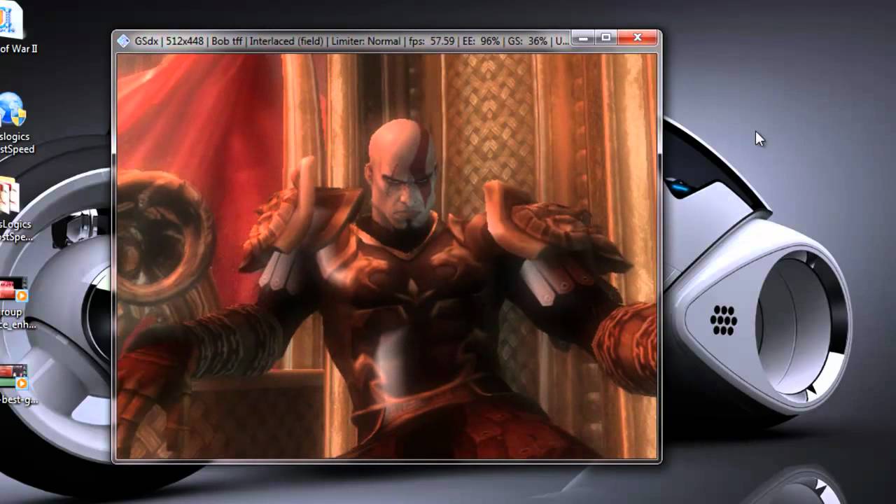 PCSX2 0.9.8 God of war 2 100% Playable, FREE ISO -188 MB ONLY