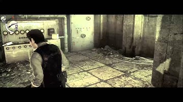 The Evil Within Playthough, Ch 10 p1, Fire crossbow bolts! Carousel of Death.