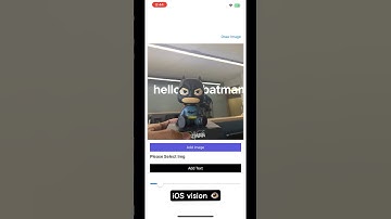 Text behind-the-image Demo iOS (vision) Core Machine Learning, Core Images #ios #swift #swiftui #ai