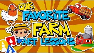 How To Draw A Farm Collection - Art For Kids Hub