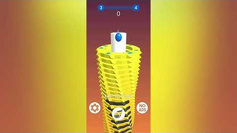 Stack Ball Level 3 | Blast Through Platforms | A4 Tech Live