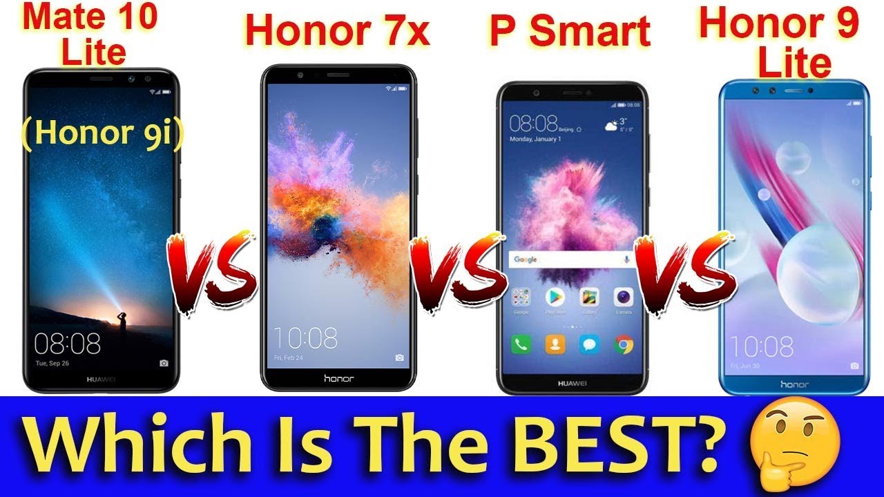 Huawei mate 9 vs huawei p smart