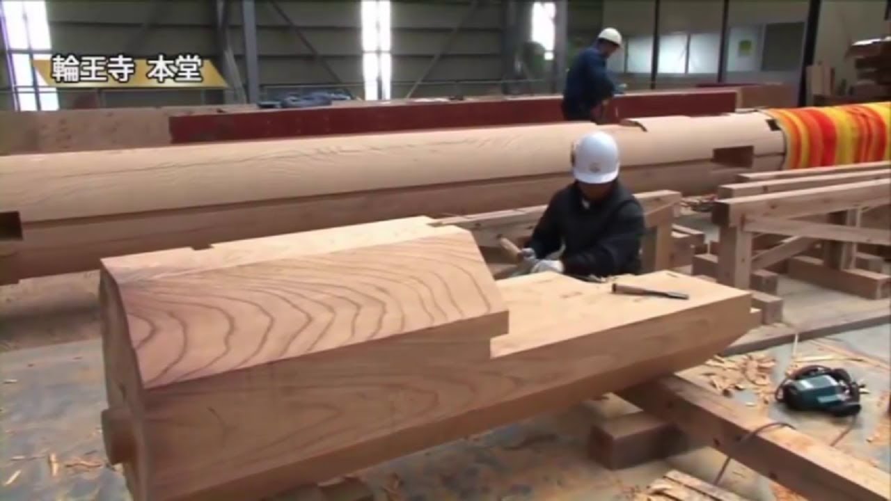 Nikko Woodworking Amazing Repair Work In Rinnoji Temple Whose