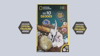 National Geographic Geodes STEM kit!