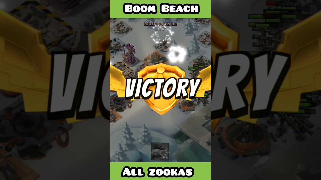 ALL ZOOKA / ATTACK STRATEGY / BOOM BEACH