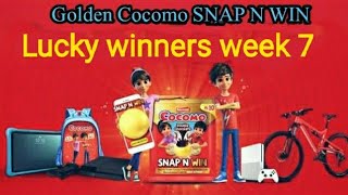 Goden cocomo - week 7 lucky winners || Cocomo Snap N Win