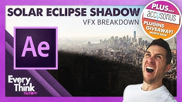 How To Make A Giant Solar Eclipse Shadow | Adobe After Effects Tutorial