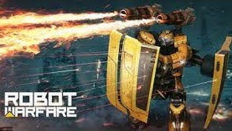 Robot warfare trailer  mech battle 3D android gameplay